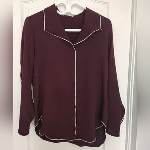 Babaton Aritzia blouse xs